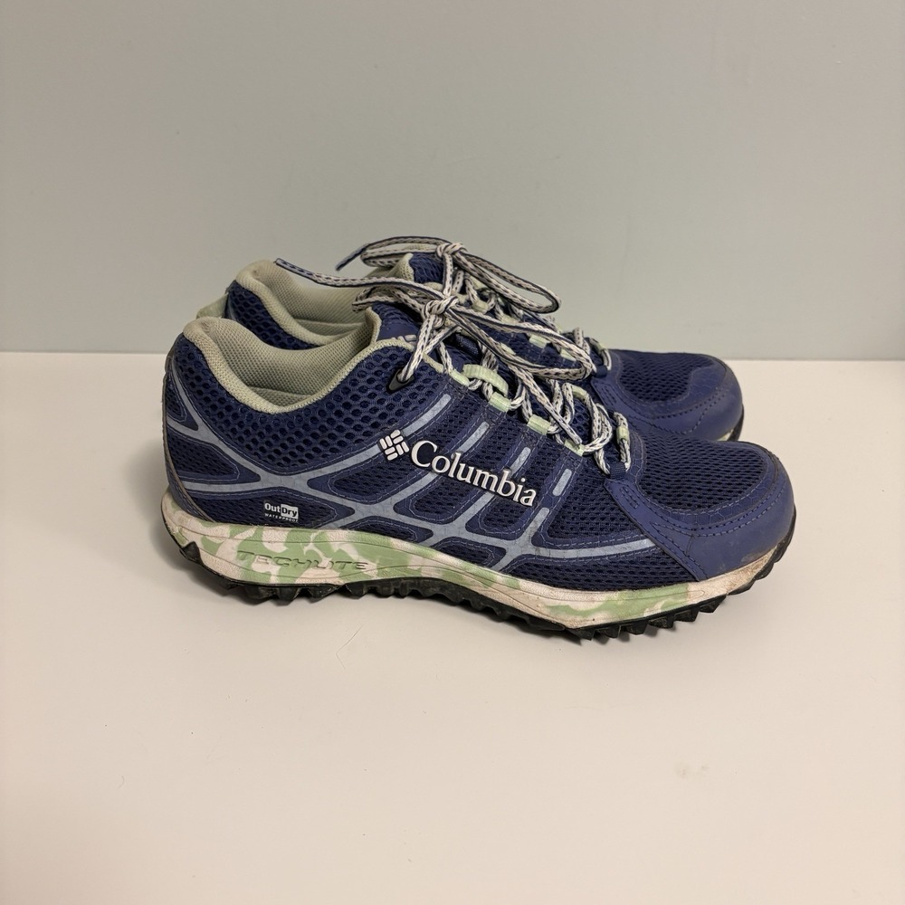 Columbia Junction Hollow FS OutDry Women's Hiking Shoes Pink Size 8 Blue